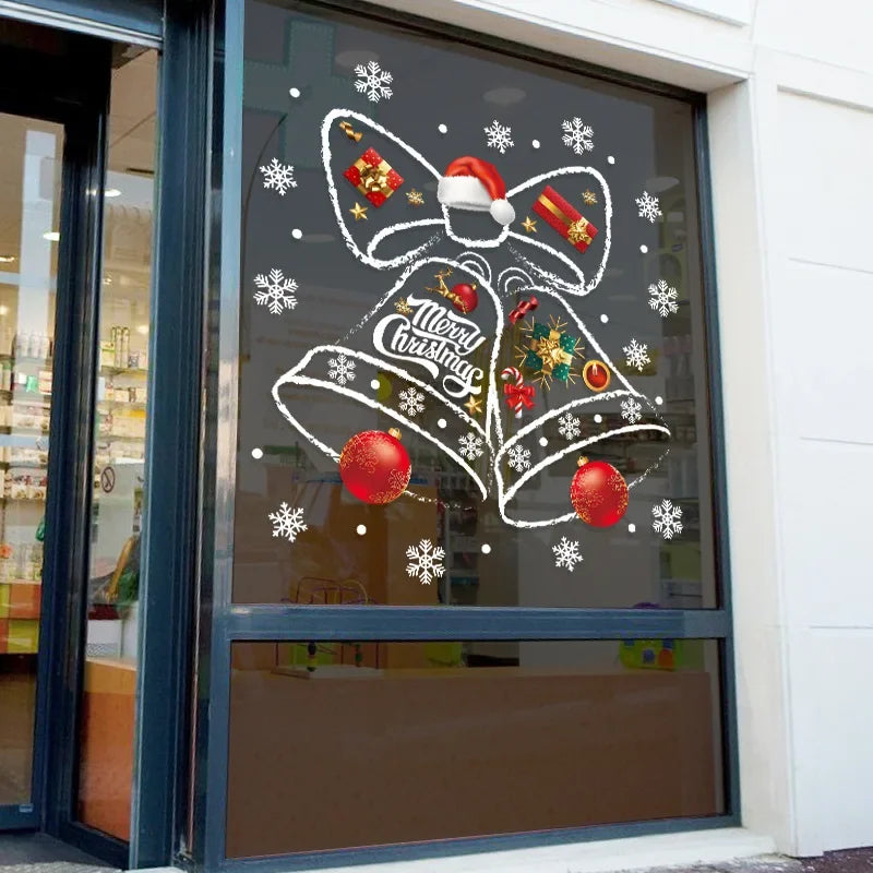 BellWindowDecor | Set di adesivi creativi per finestre natalizie 2