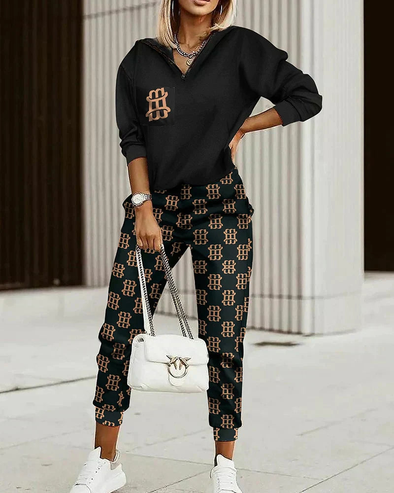 Tuta Donna in Cotone Casual Vestibilità Comoda