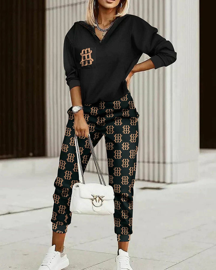 Tuta Donna in Cotone Casual Vestibilità Comoda