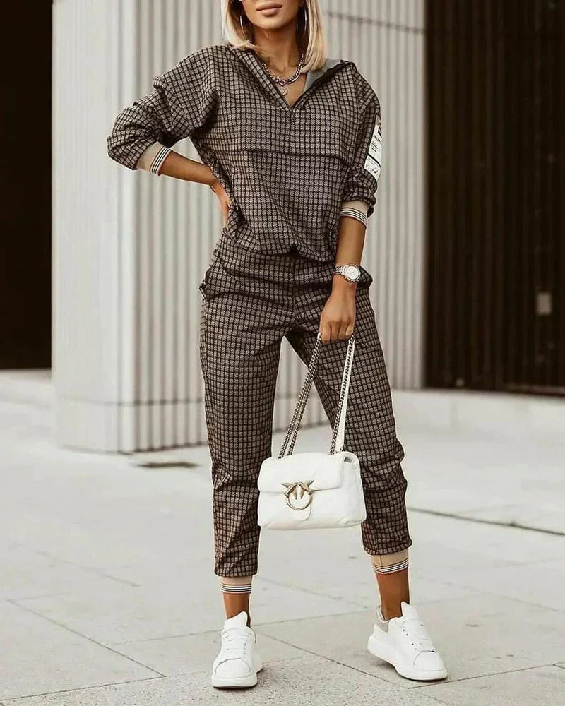 Tuta Donna in Cotone Casual Vestibilità Comoda