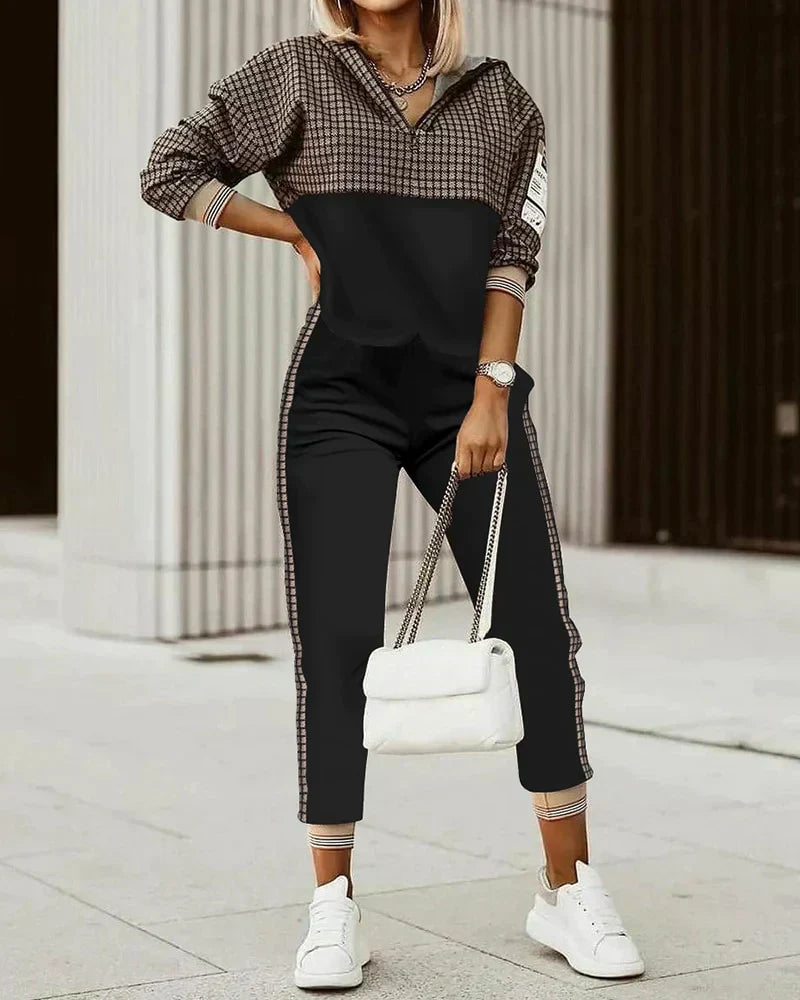 Tuta Donna in Cotone Casual Vestibilità Comoda