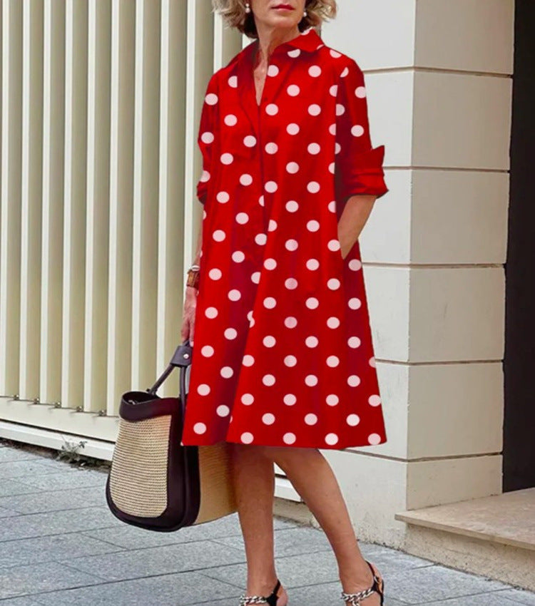 Abito Midi Donna Cotone Lino Vestibilità Comoda Casual