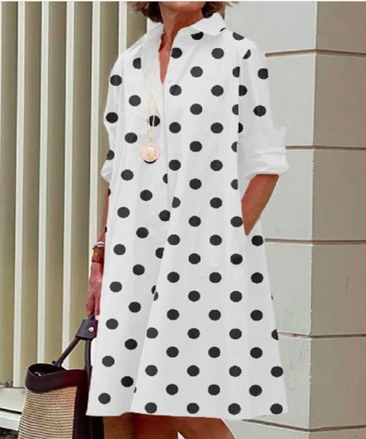 Abito Midi Donna Cotone Lino Vestibilità Comoda Casual