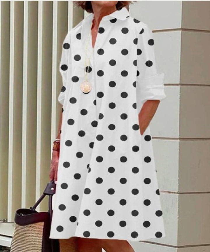 Abito Midi Donna Cotone Lino Vestibilità Comoda Casual
