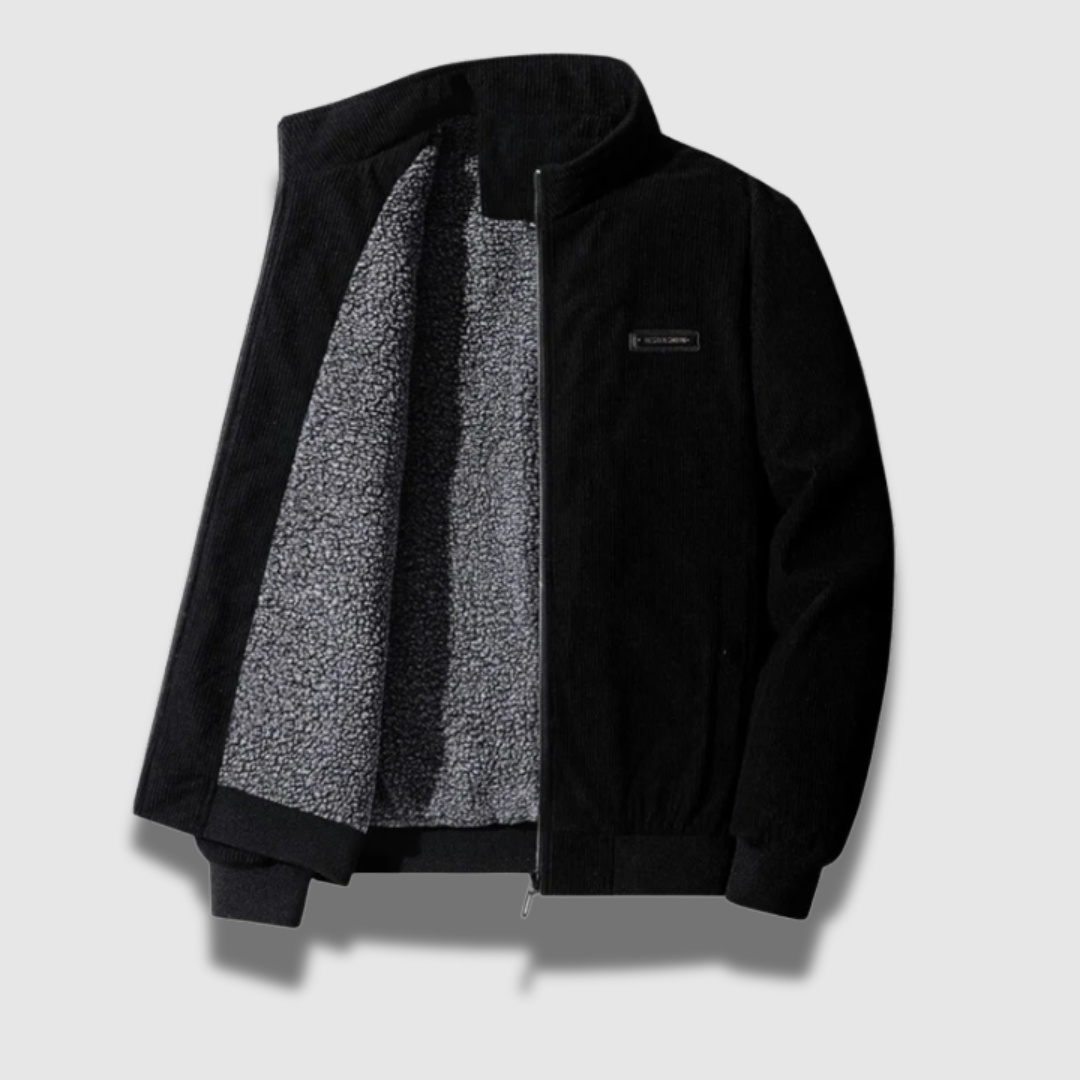 Giacca Invernale Uomo Zip Calda Confortevole Durevole