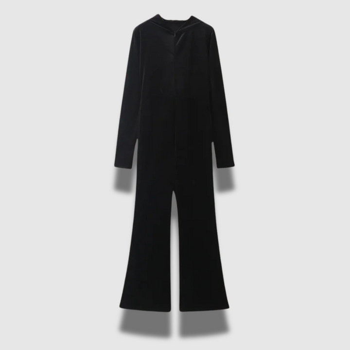 Tuta Donna Slim Fit Tessuto Morbido Elegante
