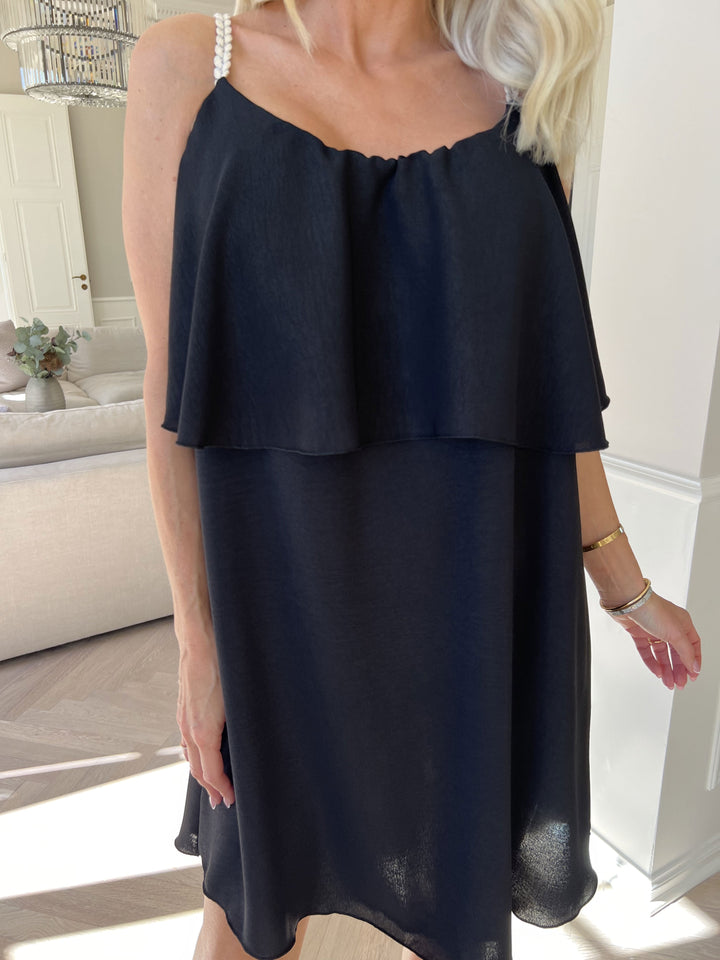 Abito Midi Donna Leggero Spalline Sottili Vestibilità Comoda
