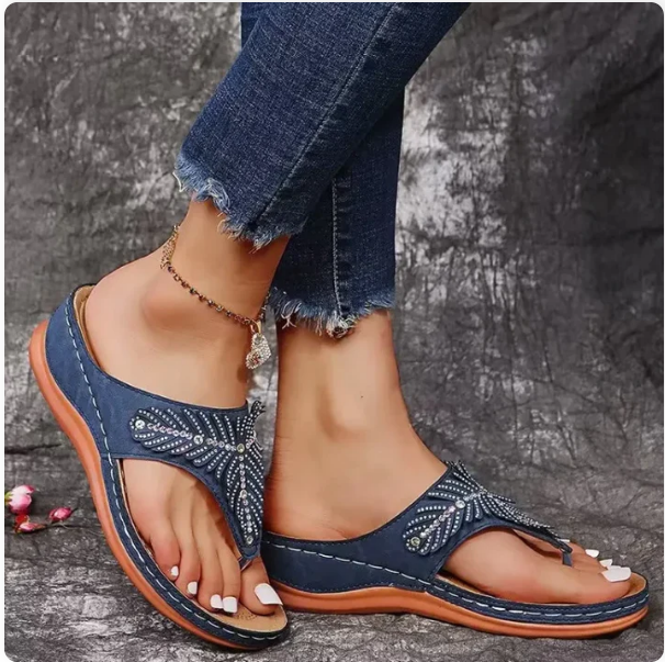 Sandali Donna Ortopedici Estivi Comfort Plantare Anatomico - Vesarelli