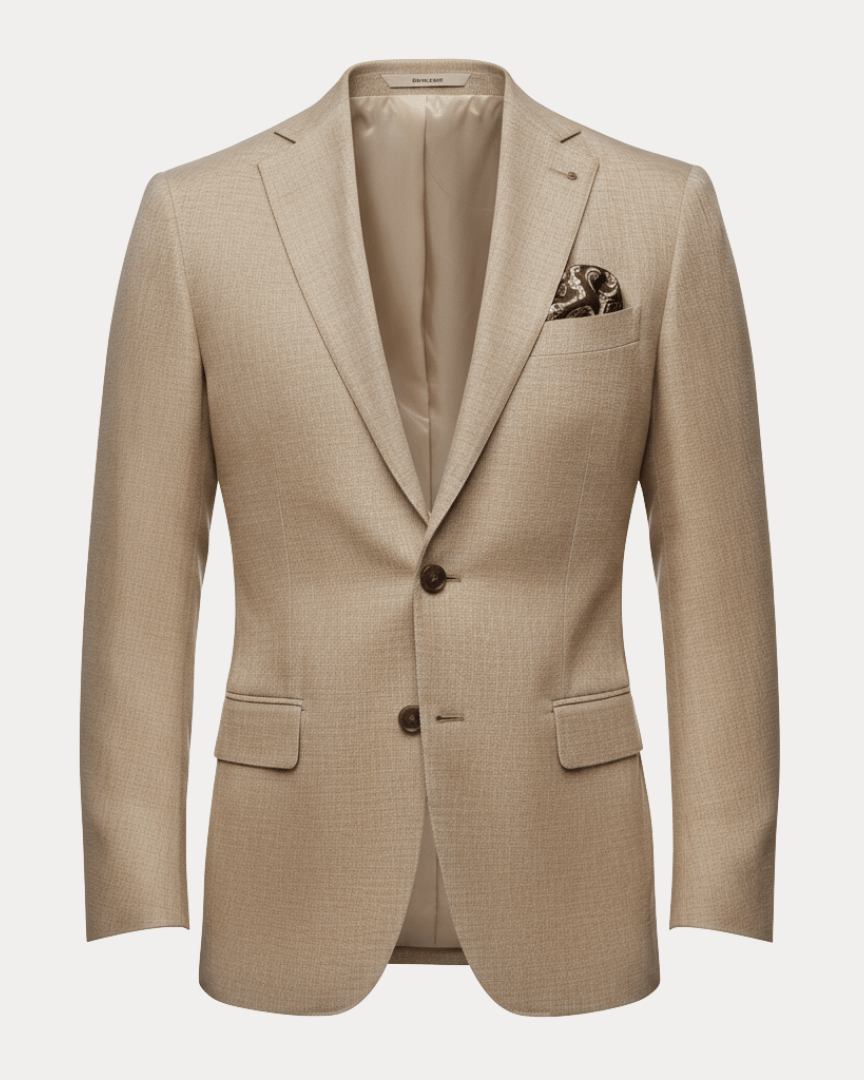 Blazento | Blazer Uomo Slim Fit Tessuto Revers a Lancia Due Botton 1