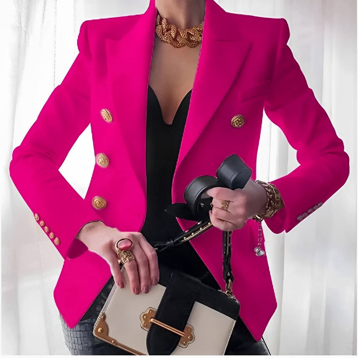 Blazer Donna | Taglio Sagomato & Bottoni Lucidi