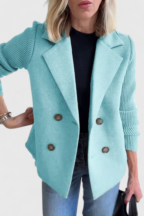 Blazer Elegante Donna | Doppiopetto & Linea Strutturata