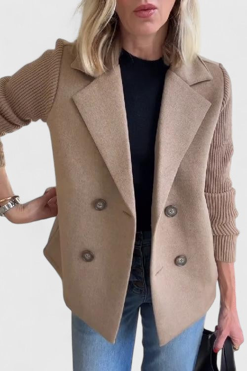 Blazer Elegante Donna | Doppiopetto & Linea Strutturata