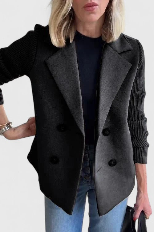 Blazer Elegante Donna | Doppiopetto & Linea Strutturata