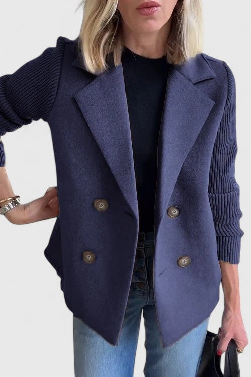 Blazer Elegante Donna | Doppiopetto & Linea Strutturata