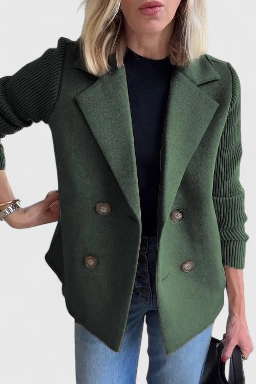 Blazer Elegante Donna | Doppiopetto & Linea Strutturata