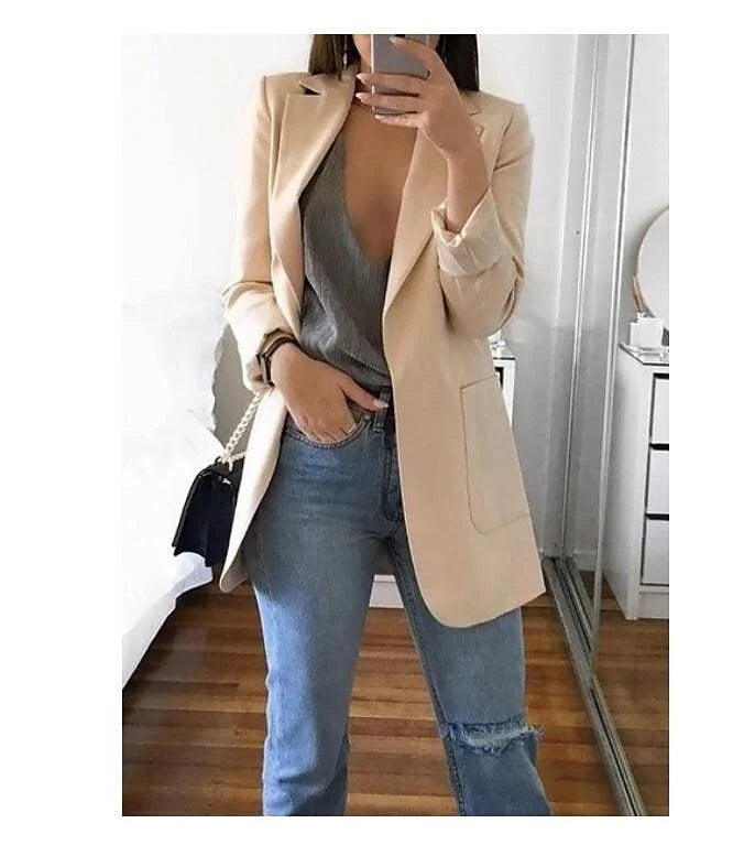 Blazer donna | Linea lunga & Look professionale