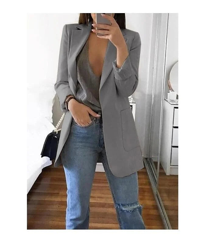 Blazer donna | Linea lunga & Look professionale