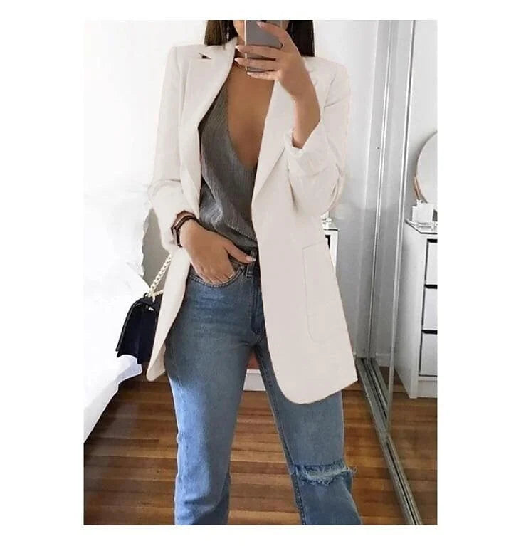 Blazer donna | Linea lunga & Look professionale
