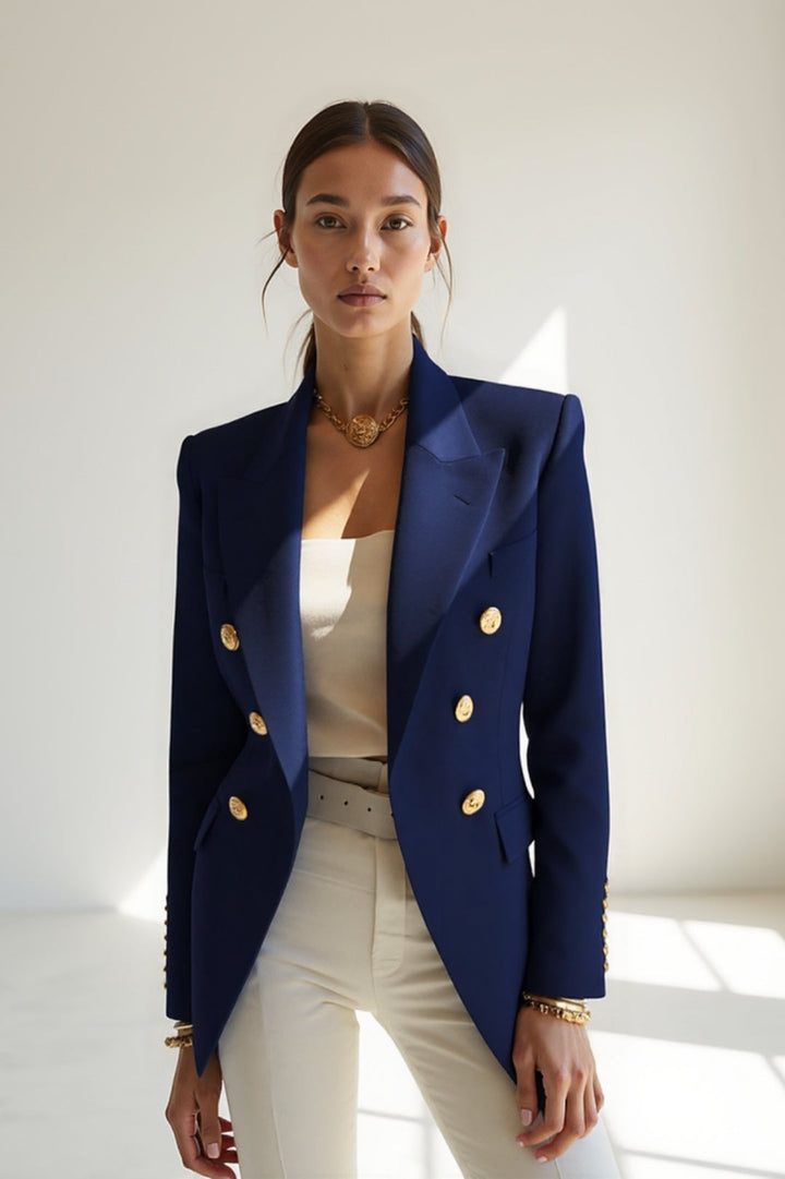 Blazer Doppiopetto Uomo con Bottoni Taglio Classico - Vesarelli