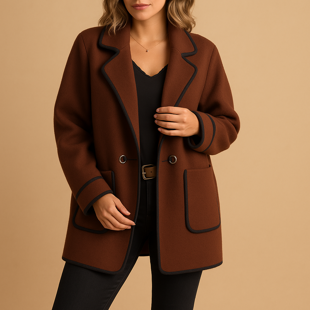 Blazer casual foderato per donna | Tessa 1