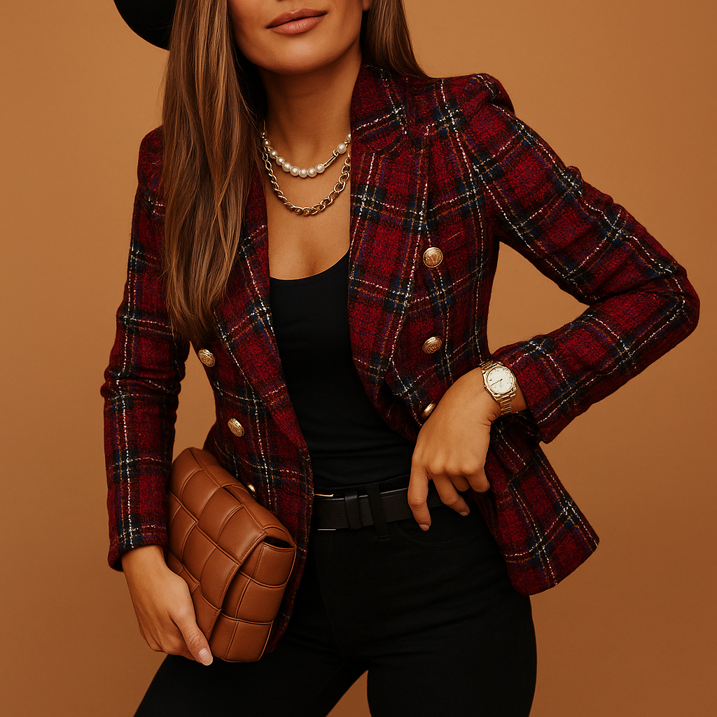 Blazer sartoriale dal taglio elegante per donna | Tessa 3