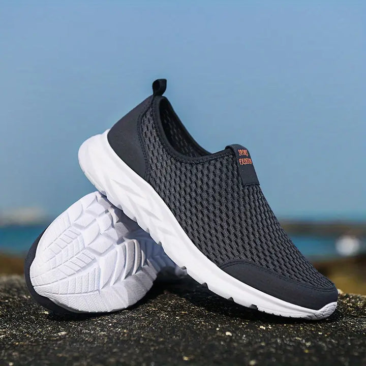 Sneakers Uomo Ortopediche Senza Lacci Leggere Traspiranti