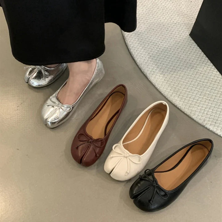 Ballerine Donna Pelle Morbida Tabi - Vesarelli