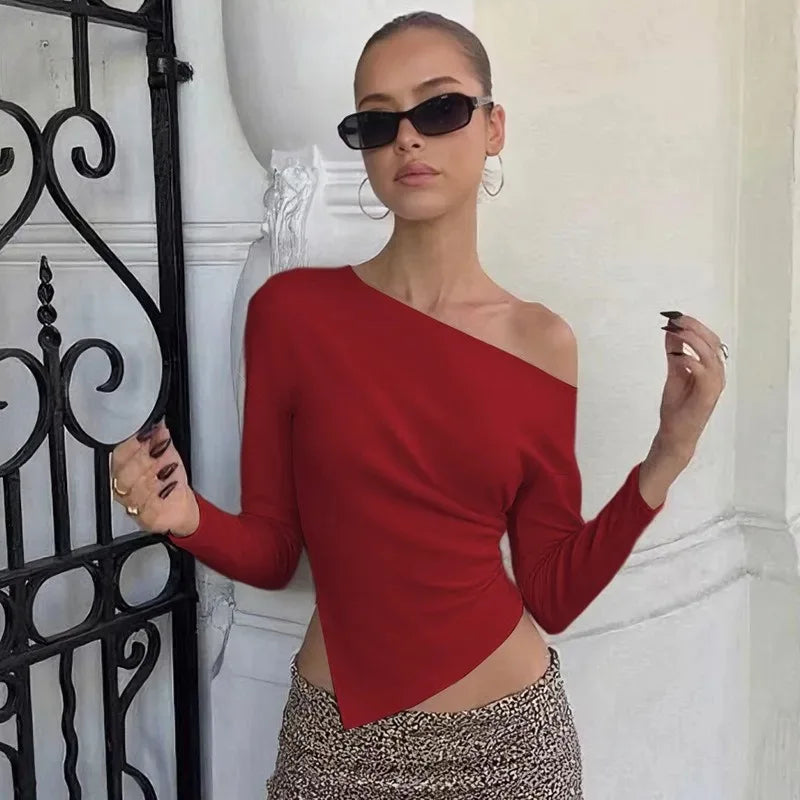 Blusa Donna | Drappeggiata & Stile Asimmetrico