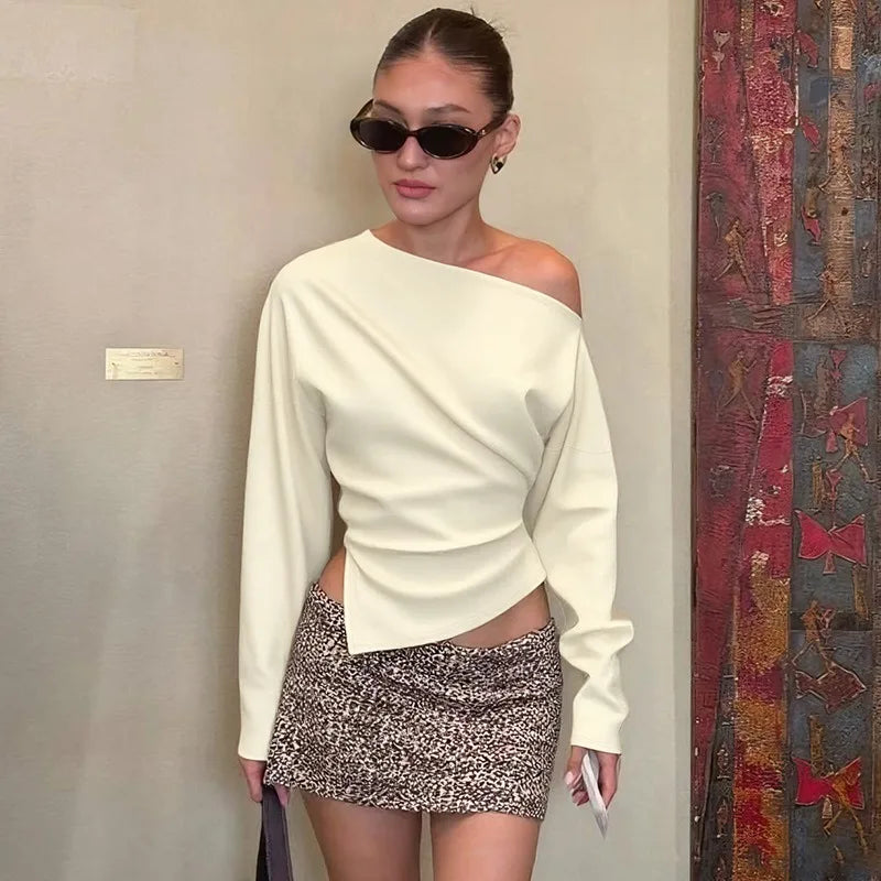 Blusa Donna | Drappeggiata & Stile Asimmetrico