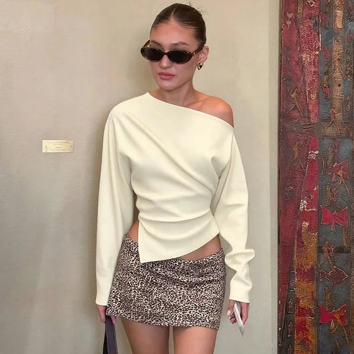 Blusa Donna | Drappeggiata & Stile Asimmetrico