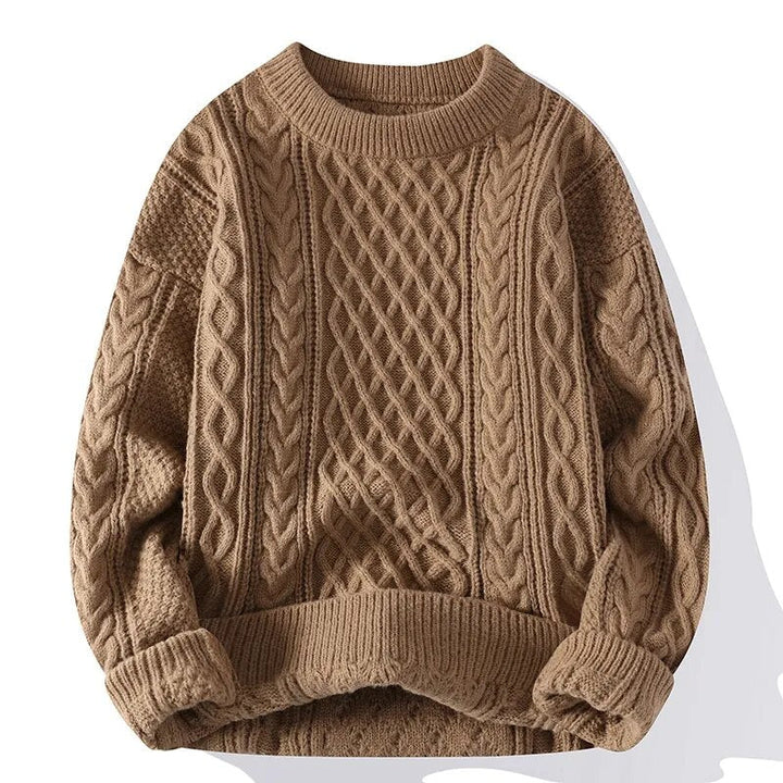 Maglione Uomo Vintage in Lana Caldo Stile Retrò