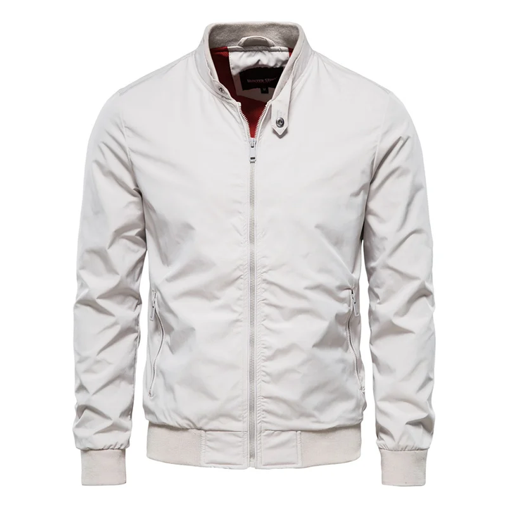 Bomber giacca Uomo | Zip Frontale & Polsini a Coste Antivento