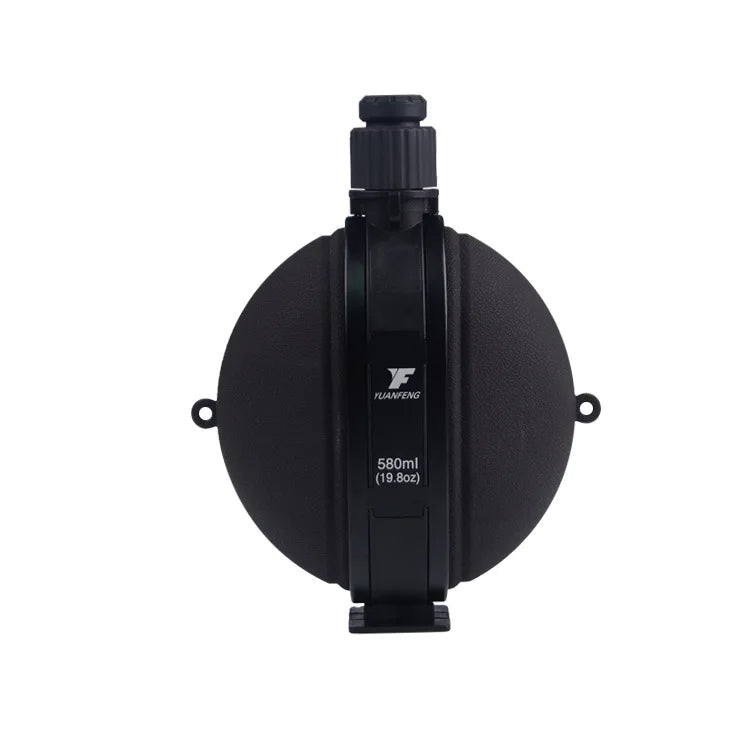 Borraccia Pieghevole Silicone con Bussola Unisex Leggera Compatta - Vesarelli