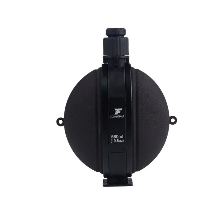 Borraccia Pieghevole Silicone con Bussola Unisex Leggera Compatta - Vesarelli