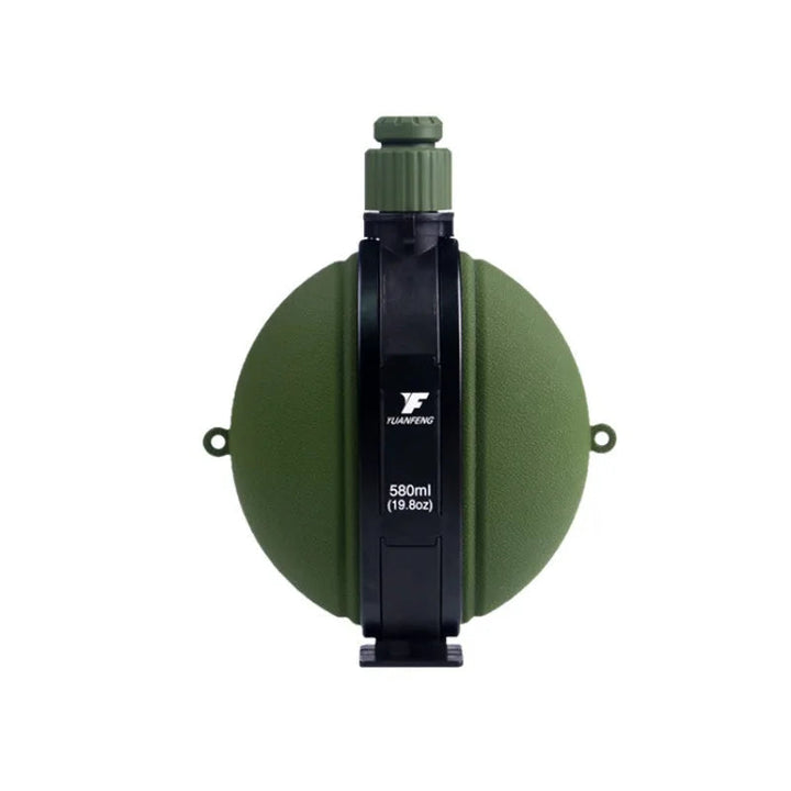 Borraccia pieghevole in silicone con bussola – Tazza di idratazione per campeggio all'aperto, escursionismo, pesca, picnic e viaggi ecosostenibili 6
