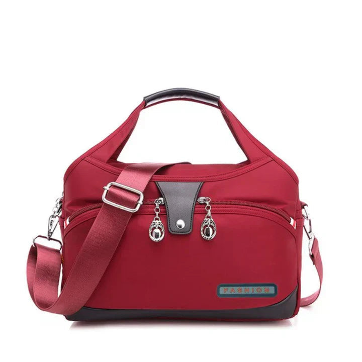 Borsa a mano antifurto da donna, elegante, in tessuto Oxford resistente 1