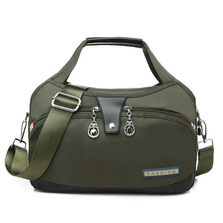 Borsa a mano antifurto da donna, elegante, in tessuto Oxford resistente 4