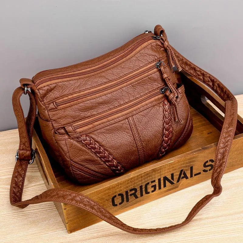 Borsa a Mano Donna in Materiale Morbido Funzionale Elegante - Vesarelli