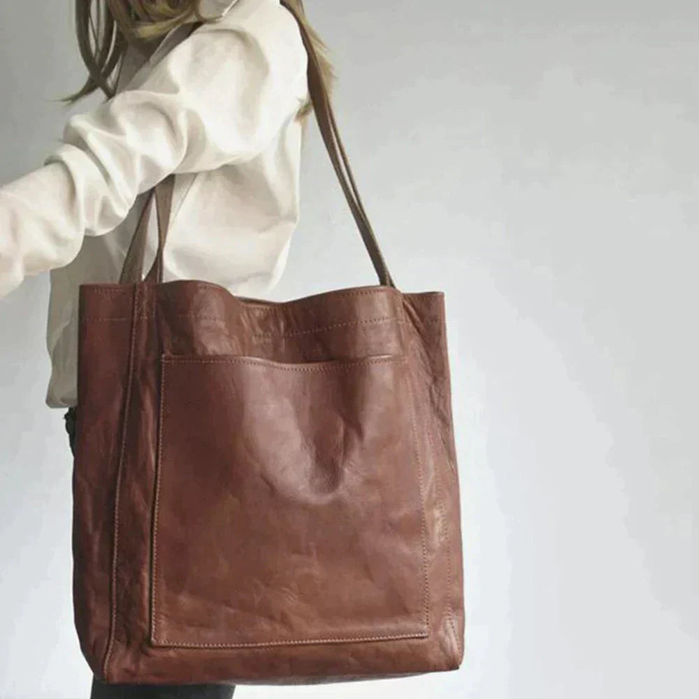 Borsa a mano elegante da donna in morbida pelle funzionale 1