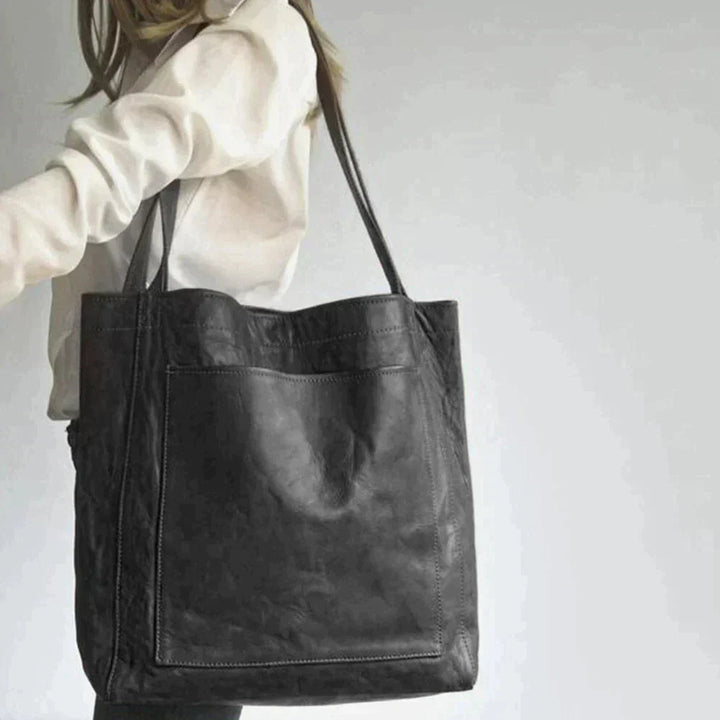 Borsa a mano elegante da donna in morbida pelle funzionale 2