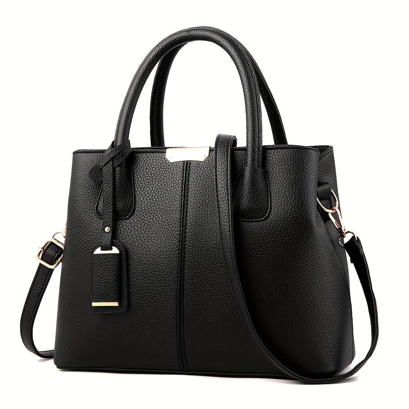 Borsa a Mano Donna in Pelle PU Spaziosa Versatile - Vesarelli