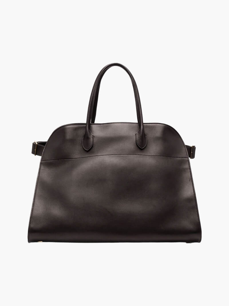 Borsa a mano grande ed elegante da donna in pelle vegana funzionale 10