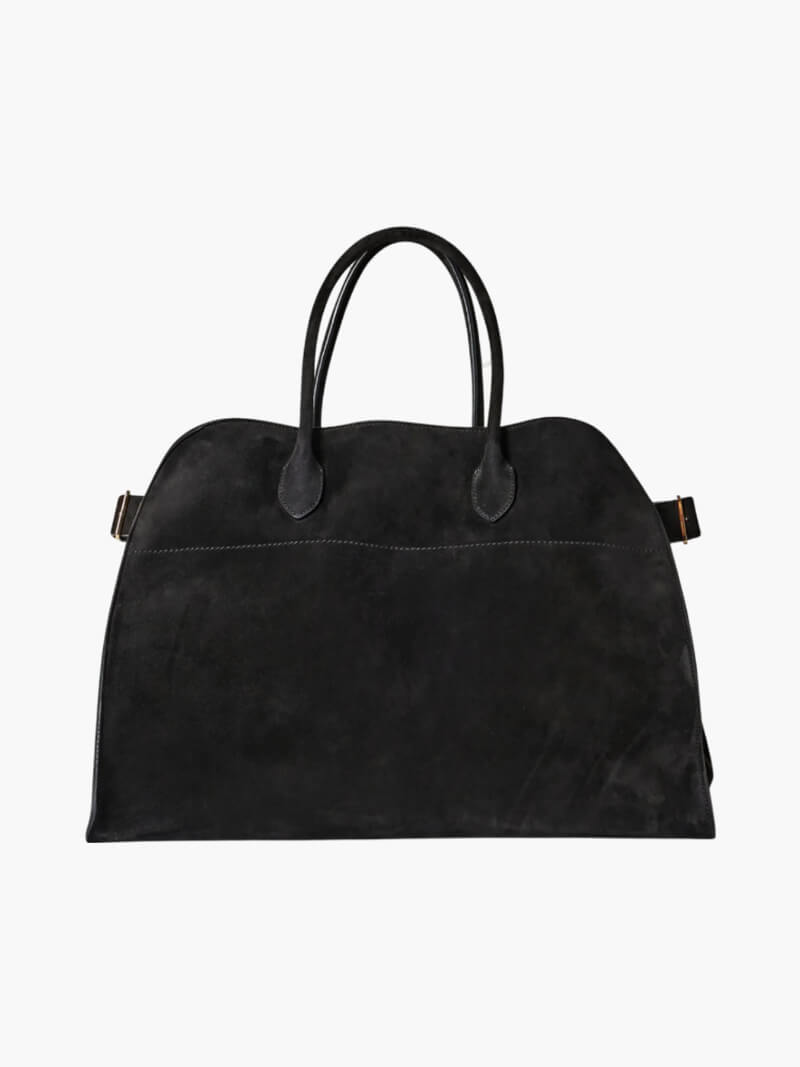 Borsa a mano grande ed elegante da donna in pelle vegana funzionale 11