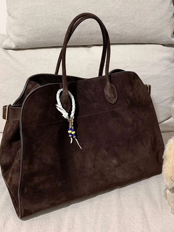 Borsa a mano grande ed elegante da donna in pelle vegana funzionale 1