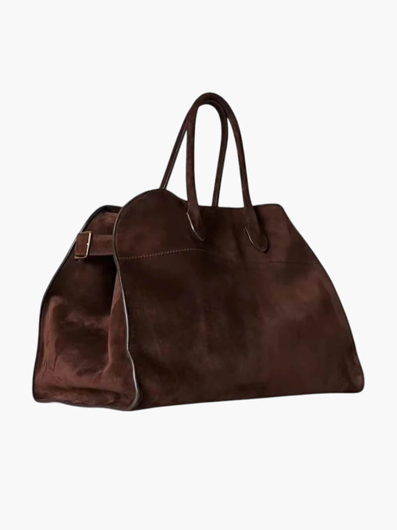 Borsa a mano grande ed elegante da donna in pelle vegana funzionale 5