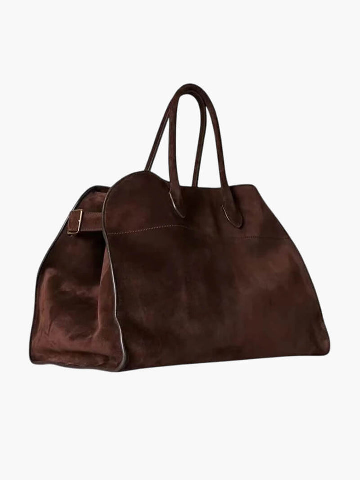 Borsa a mano grande ed elegante da donna in pelle vegana funzionale 5