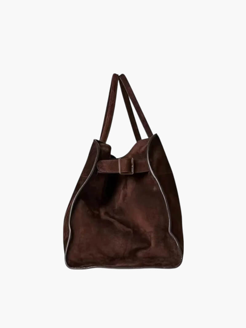 Borsa a mano grande ed elegante da donna in pelle vegana funzionale 6