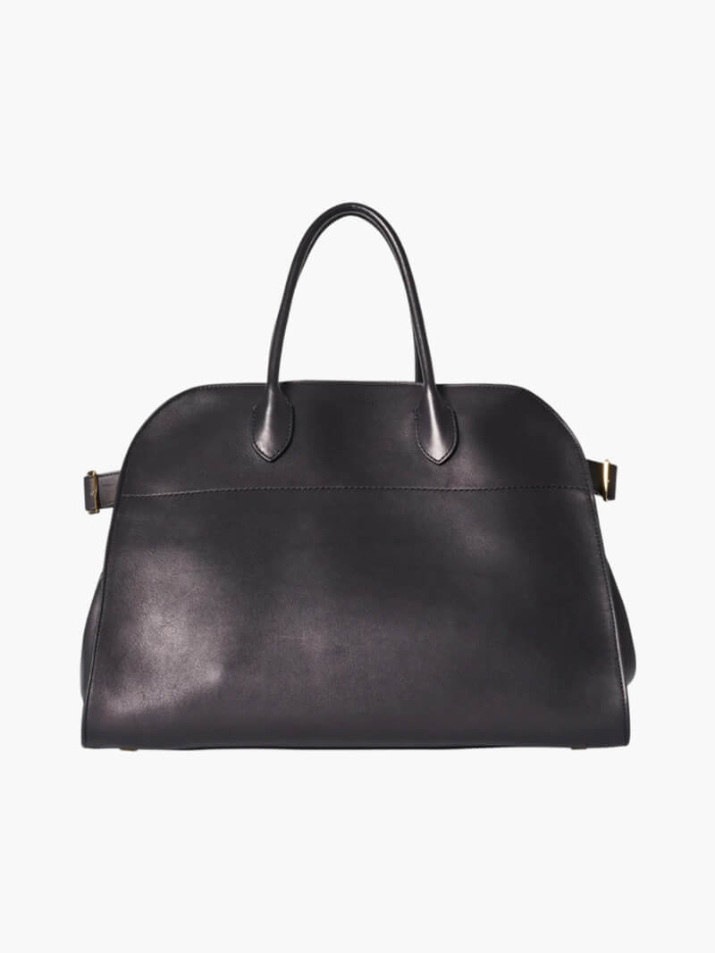 Borsa a mano grande ed elegante da donna in pelle vegana funzionale 9
