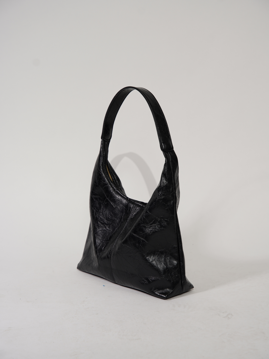 Borsa a mano pratica in pelle invecchiata da donna, resistente ed elegante 1