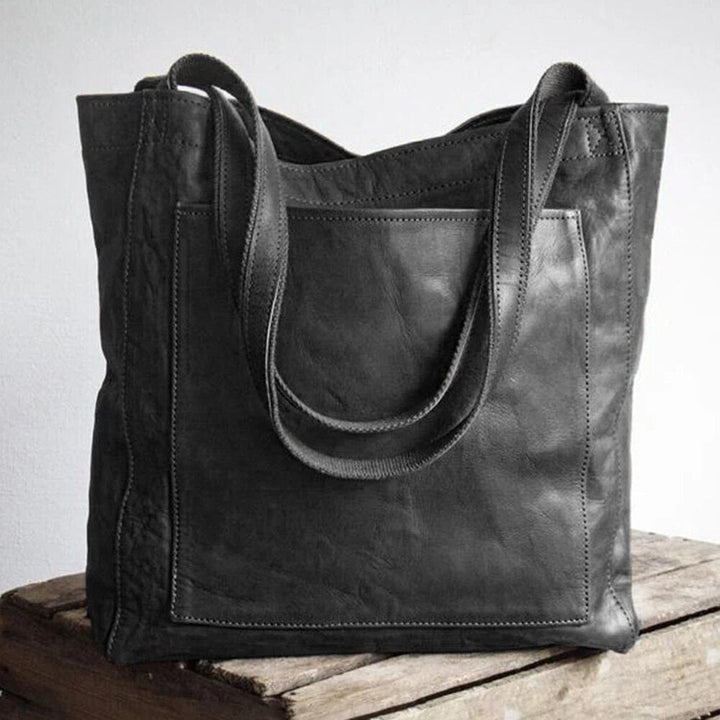 Borsa a tracolla elegante da donna, nera versatile 2